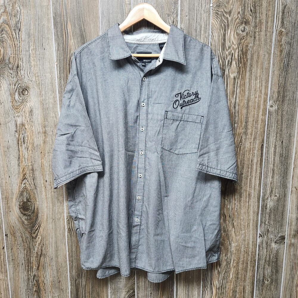 Victory Outreach Shirt Mens 3XL Button Up Ministry Christian Sonny Evangelism